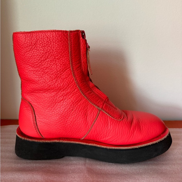 Camper Zip Up Ankle Boots in neon pink size US 6/EU 36 *RARE COLOR* - Picture 5 of 12